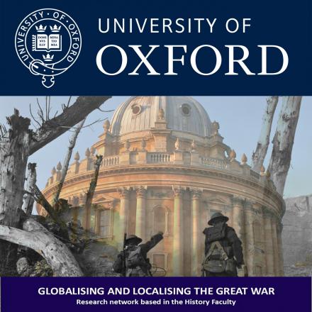 Globalising and Localising the Great War seminar series, 2016-2017